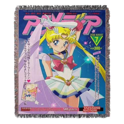 Sailor Moon Woven Tapestry