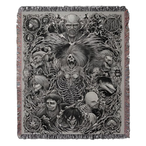 Attack on Titan Woven Tapestry