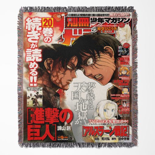 Attack on Titan Woven Tapestry