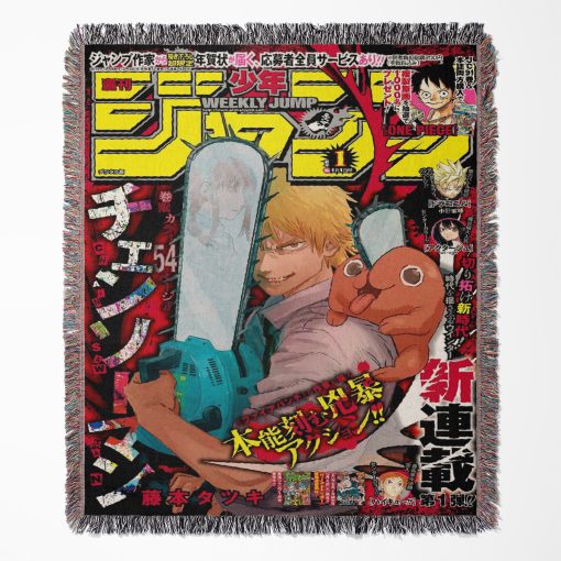 Chainsaw Man Woven Tapestry