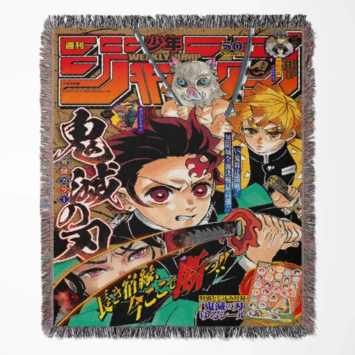 Demon Slayer Woven Tapestry