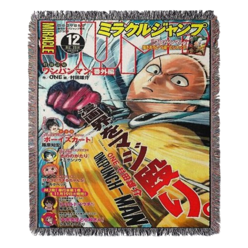 One Punch Man Woven Tapestry